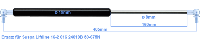 Suspa Liftline 16-2 016 24019B